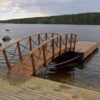 Kaarisilta, Köysiristikkokaiteilla - Image 3
