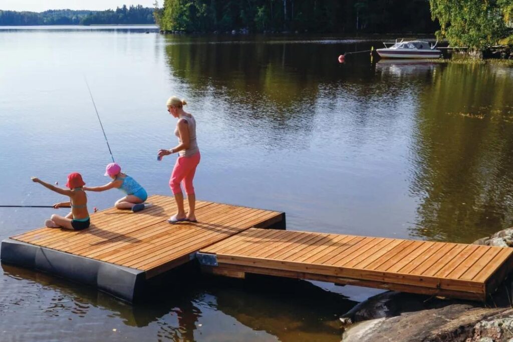 Modulilaituri asennettuna Mikkelin ja Lappeenrannan seuduille