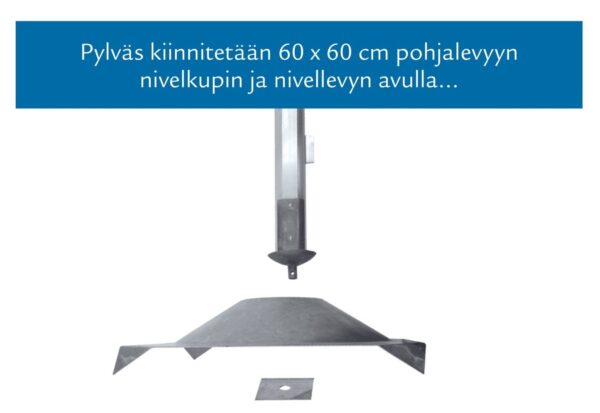 Suorapääty 5m pylväslaituri - Image 8