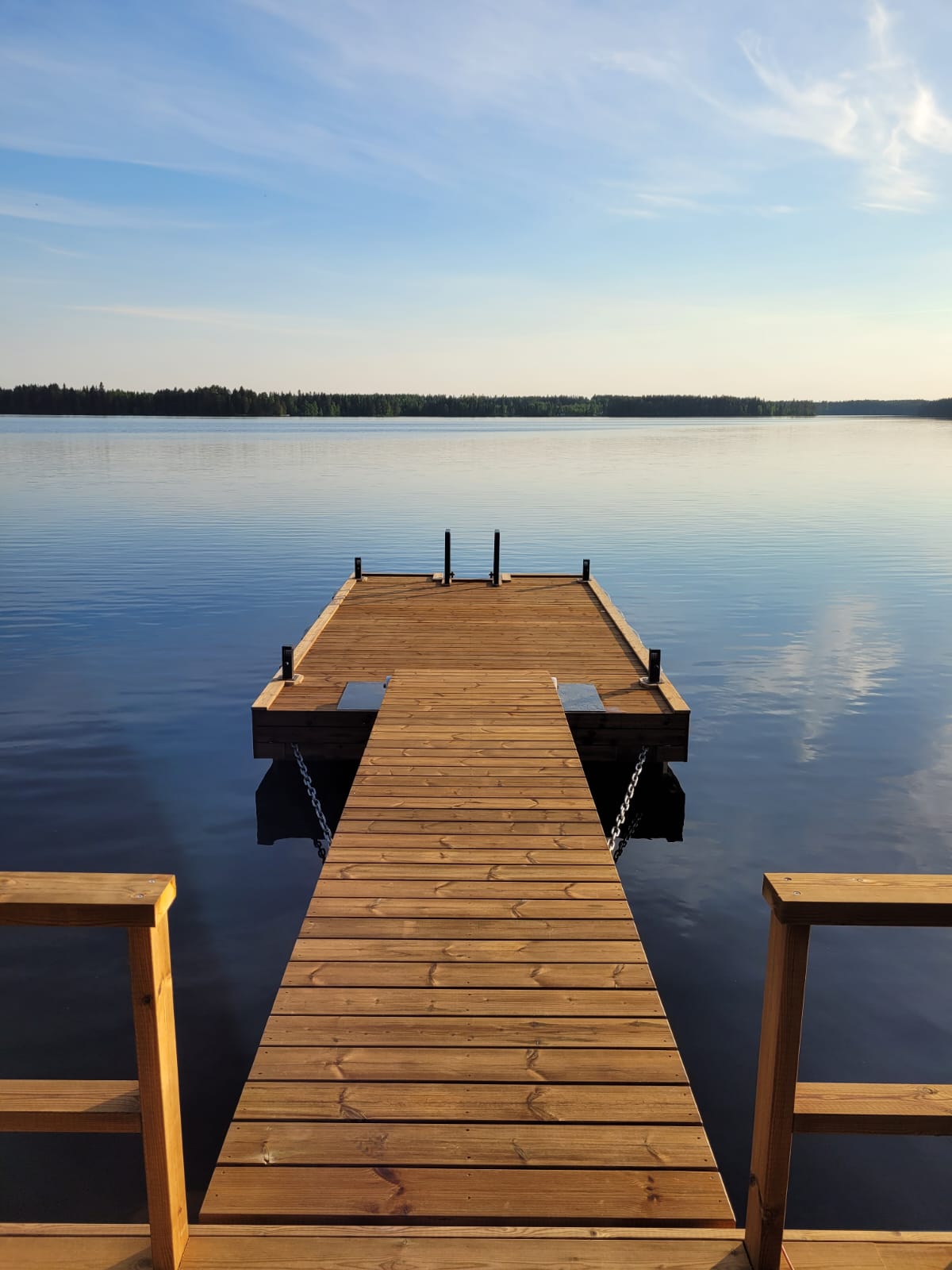 putkiponttonilaituri ruskea2.4 x 6 m kuva