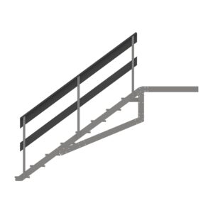 Kasattavat talviuintiportaat puukaiteilla - Image 6